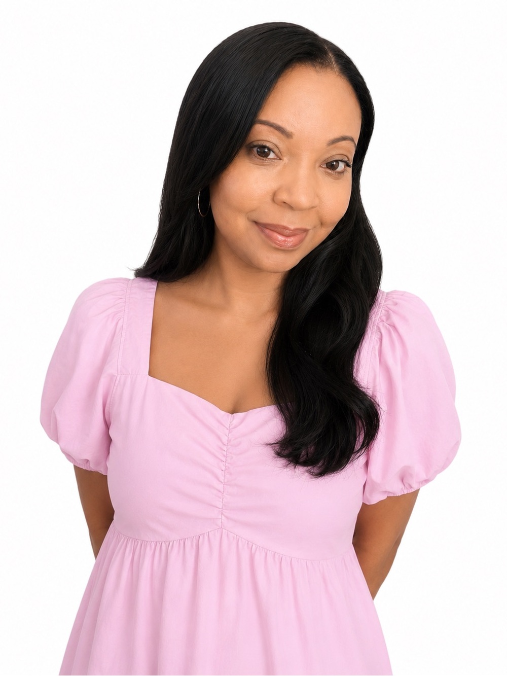 Old Navy Babydoll puff-sleeve top